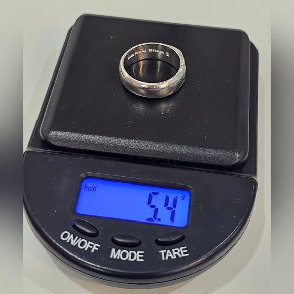 💚Tiffany & Co. Curved Heart Elsa Peretti 925 Silver Vintage Ring SZ 6.25 💍 - Picture 9 of 17